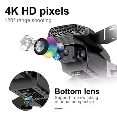 E88 Drone with 1080P Camera 1 Batteries One Key Take Off Land Altitude Hold Automatic Avoidance Obstacles 360° Flip With Aerial Photography Drone Multicolor (One-Battery) E88 Drone with 1080P Camera 1 Batteries One Key Take Off Land Altitude Hold Automatic Avoidance Obstacles 360° Flip With Aerial Photography Drone Multicolor (One-Battery)