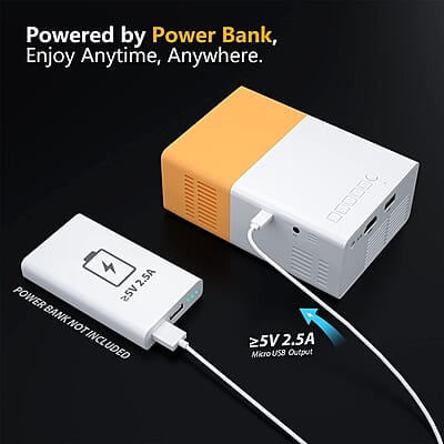 Mini Projector Home Theater LED Projector with Remote Controller, 6000lm LED Corded Projector UC500 Support HDMI, AV, SD, USB Interfaces Mini Projector Home Theater LED Projector with Remote Controller, 6000lm LED Corded Projector UC500 Support HDMI, AV, SD, USB Interfaces